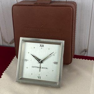 Cutter and Buck, New, never used travel and DeskAlarm Clock